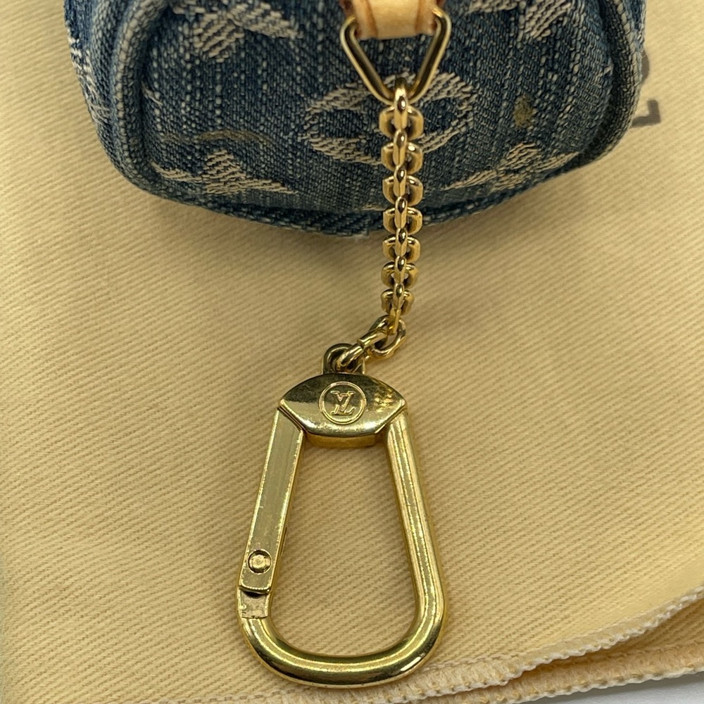 Louis Vuitton Denim Trousse Truth Speedy Pm Mini Pochette Pouch Limited Edition - Picture 4 of 16